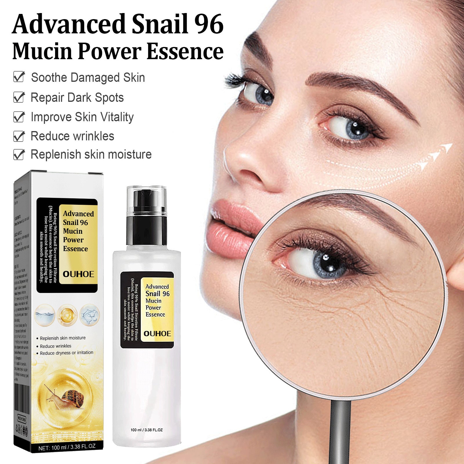 Snail Collagen Facial Serum – Original Hydrating & Anti-Aging Care