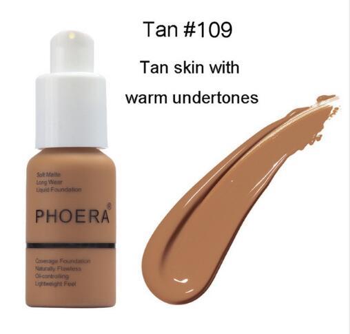 Oil Control Matte Concealer & Foundation Cream – Natural Color Press Type