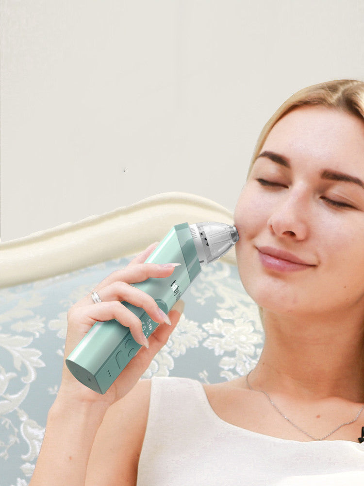 Electric Baby Nasal Aspirator – 2-in-1 Nose Cleaner & Blackhead Remover for Newborns