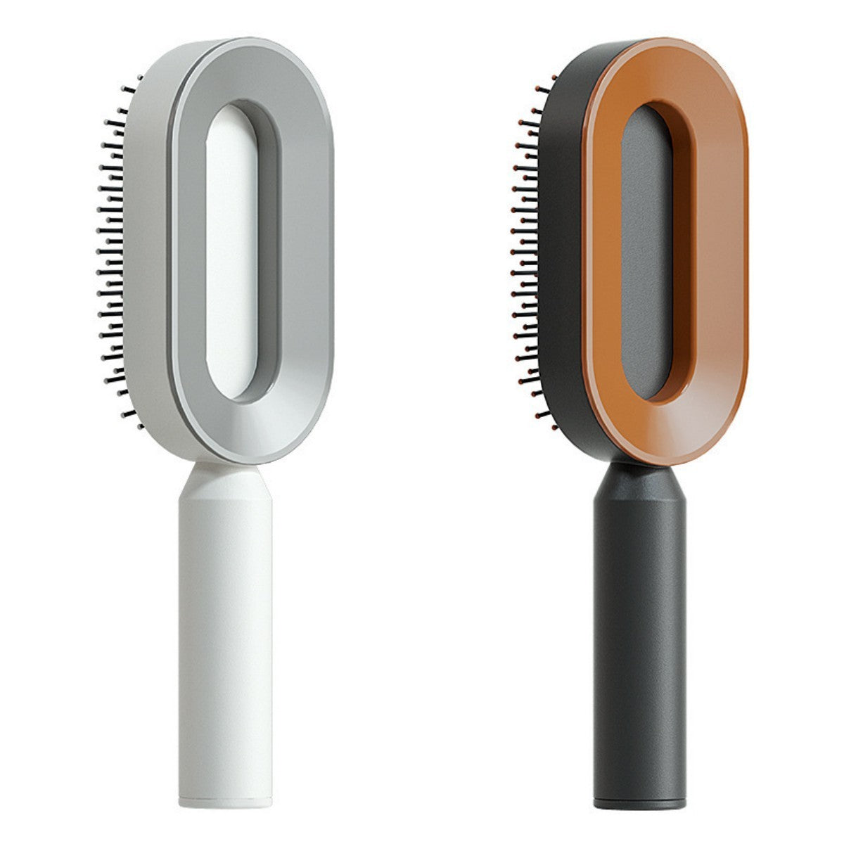 Self-Cleaning Hair Brush – Anti-Static Scalp Massage Comb for Women
