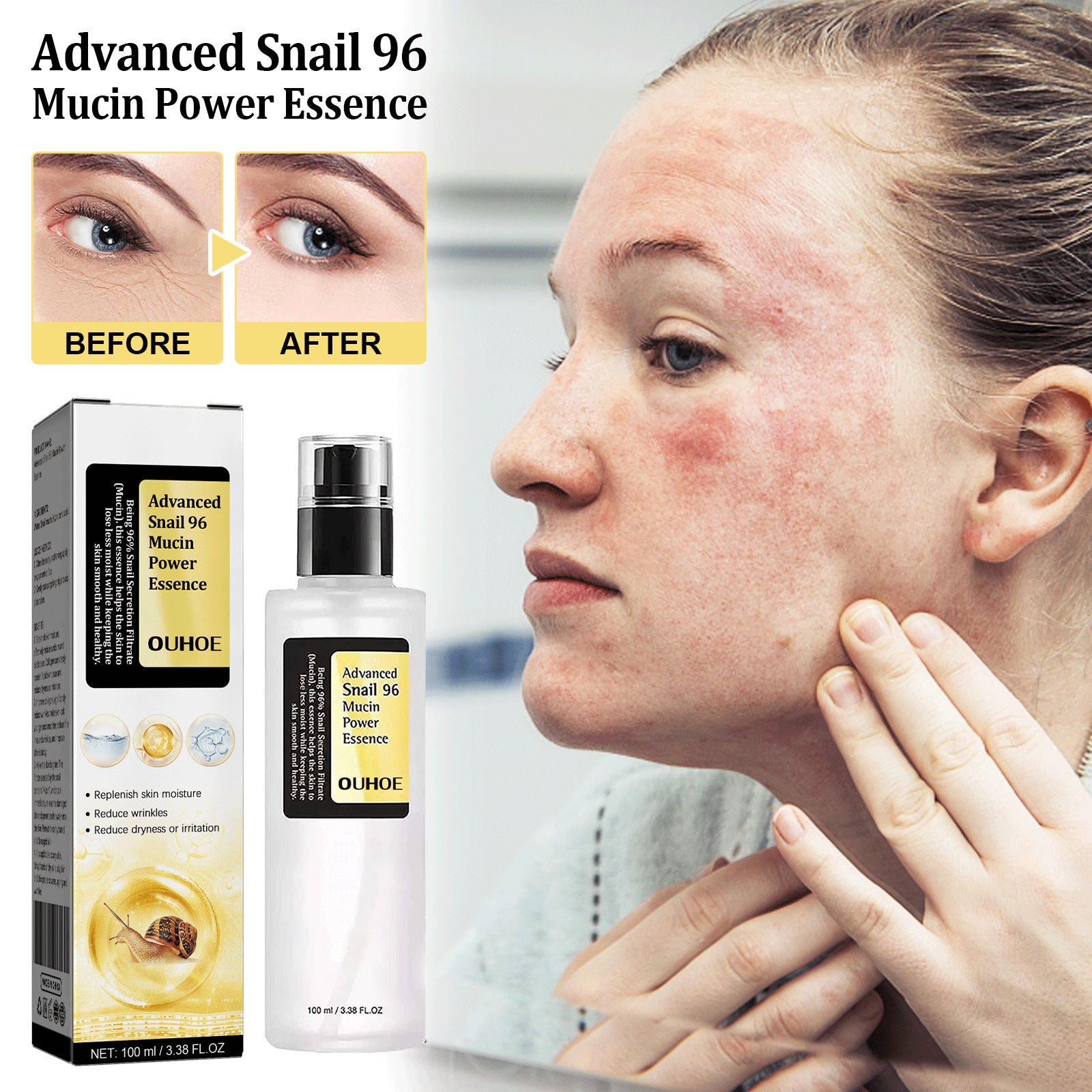 Snail Collagen Facial Serum – Original Hydrating & Anti-Aging Care