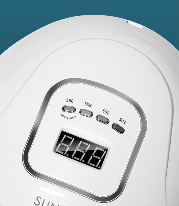 Quick-Drying Nail Polish Glue with Baking Lamp Dryer – Fast & Durable