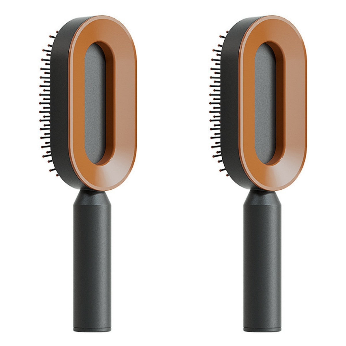 Self-Cleaning Hair Brush – Anti-Static Scalp Massage Comb for Women