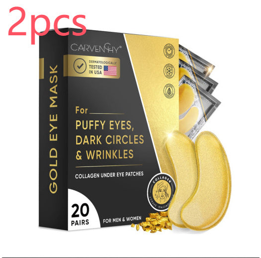 Best Eye Bag Removal Wrinkle Lifting And Tightening 24K Gold Eye Mask Patch