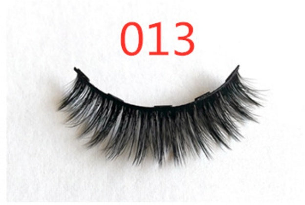 Very Good Quality- A Pair Of False Eyelashes With Magnets In Fashion