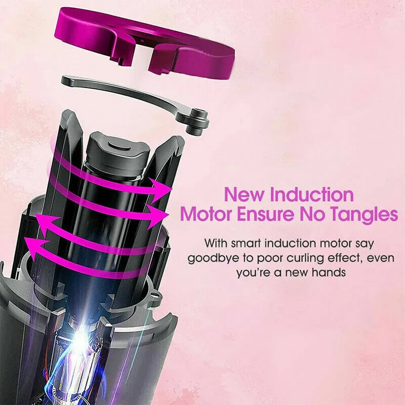 Wireless Auto Rotating Curling Iron