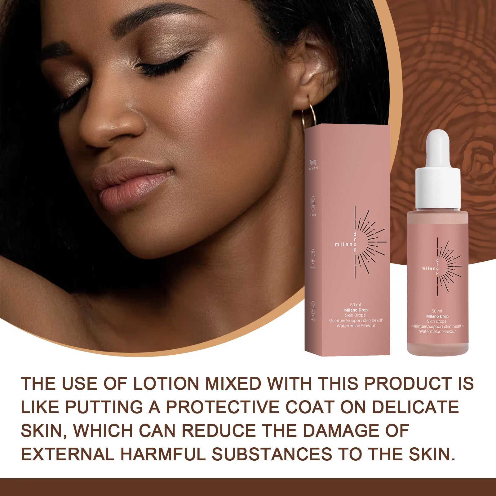 Self Tanning Face & Body Serum – Dark Bronzer with Skin Repair